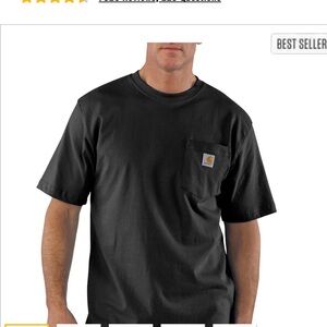 NWT. Carhartt loose fit heavyweight short sleeve pocket t-shirt. Size 3XL TALL.